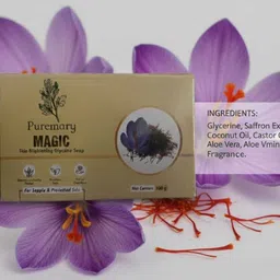Magic Dual Side Soap – Skin Brightening Glycerine Soap with Vitamin E & Saffron-image-3