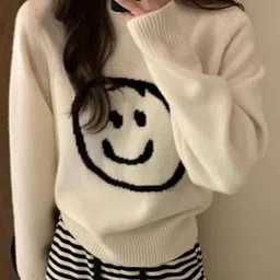 StyleCast Women Round Neck Pullover Sweater image 2