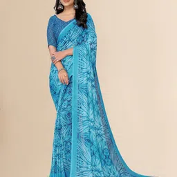 Moda Rapido Poly Georgette Saree-picture-33