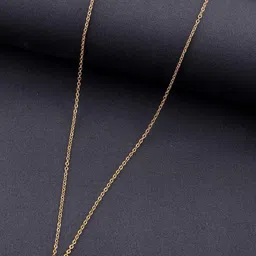 SZN Set of 2 Gold-Plated Butterfly Shaped Enamelled Pendants With Chains image 5