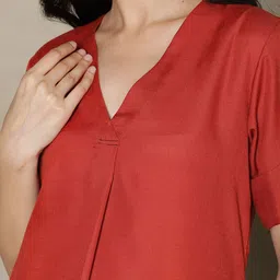 LetsDressUp Pure Cotton A-Line Midi Dress image 2