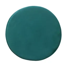 Shadowkart Green Wooden Round Shaped Ottomans image 3