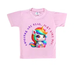 Cute Pals Kids-Unisex Pack Of 2 Multicoloured Cotton Tshirts-image-83
