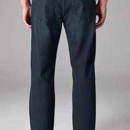 NEXT Men Regular Fit Mid-Rise Light Fade Stretchable Jeans image 4