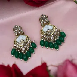 Women Click Geometric Drop Earrings-picture-38