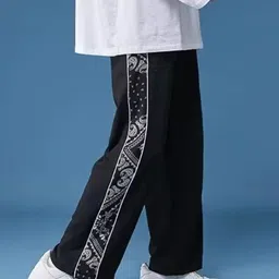 StyleCast Men Ethnic Motifs Printed Original Regular Fit Mid-Rise Trousers-picture-22