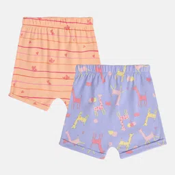 MINI KLUB Girls Conversational Printed Shorts image 2