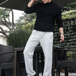 SWADESI STUFF Men Straight-Fit Stretchable Trouser image 5