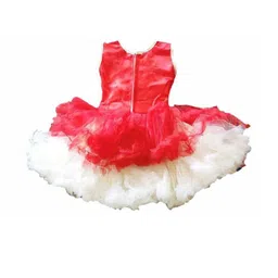 dress collection Baby Girls Midi/Knee Length Festive/Wedding Dress (Multicolor, Sleeveless)Nice Dress image 3