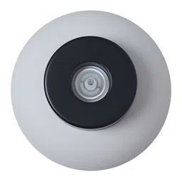 FabSeasons Grey & Black Textured Plastic Soap Dispenser image 3