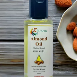Elecsera Cold Pressed Almond Oil For Hair & Skin - 100 ml-image-18