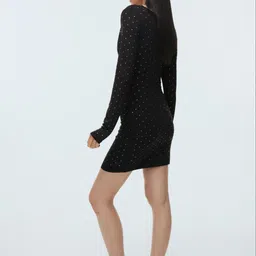 H&M Embellished Mini Dress image 4