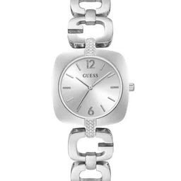 GUESS Women Brass Dial & Stainless Steel Bracelet Style Straps Analogue Watch U1441L1M-image-69
