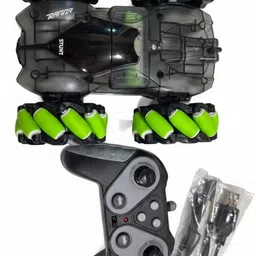 craftootoys Double Sided Rolling RC Car All Electric Stunt Vehicle Controller-picture-15