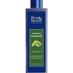 Blue Nectar Cardamom Mint Oil Pulling For Oral Care - 200 ml-picture-32
