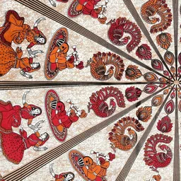 MILAAV White Ethnic Motifs 144 TC Single Bedsheet with 1 Pillow Covers image 5