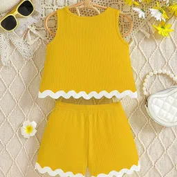 TIOR Girls Top with Shorts image 5