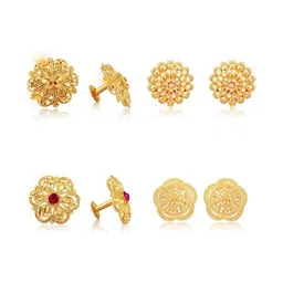 VIVASTRI Women Gold-Plated Alloy Earrings-picture-35