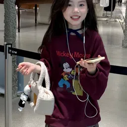 LULU & SKY Girls Printed Sweatshirt image 2