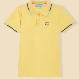 PILOLO Boys Polo with Striped Trim-picture-19
