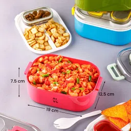 craftlayout Bite Box Lunch Box for Kids & Adults For School, Office, Travel Lunch Box 1 Containers Lunch Box image 5