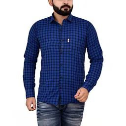 Marc Laurent Men Checked Casual Shirt-picture-26