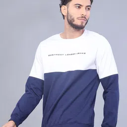 V-Mart Men Colourblocked Sweatshirt image 2