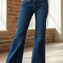 MARC LOUIS Women Slim Fit High-Rise Stretchable Jeans-picture-31