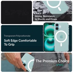 SPRIG Solid Printed iPhone 12 Back Case Mobile Accessories image 3