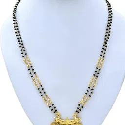 DZINETRENDZ Gold-Plated Mangalsutra image 2
