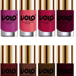 VOLO Set Of 8 High-Shine Professional Nail Polish-9ml Each-Combo No-123-picture-27
