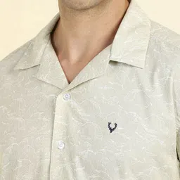 Allen Solly Men Printed Relaxed Fit Casual Shirt image 4