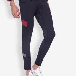 jump usa Solid Men Black Tights image 2