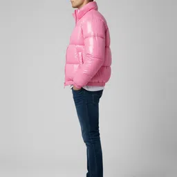 Mast & Harbour Stand Collar Long Sleeves Puffer Jacket image 2