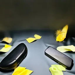 OHGORY Unisex Black Lens & Black Square Sunglasses with-picture-29