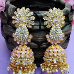 VATSALYA creation Women Purple Jewellery Set image 2