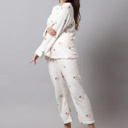 Belfry Printed Round Neck Night Suits image 4
