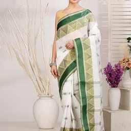 DipDiya Pure Cotton Taant Saree-picture-18