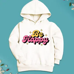 NUSYL Girls Printed Hooded Long Sleeves Sweatshirt-image-62