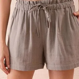 design me fashion and craft Solid Women Black Regular Shorts image 5