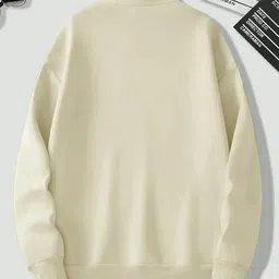 omi Men Full Sleeve Self Design Sweatshirt image 2