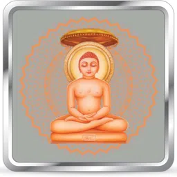 BIS Hallmarked Mahavir Swami Ji (MV-20G570) S 999 20 g Silver Coin-image-51