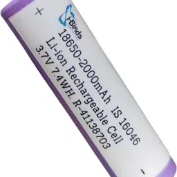 i-birds enterprises 18650 Rechargeable 3.7V Batteries 2000mAh Flat Top Battery-picture-13