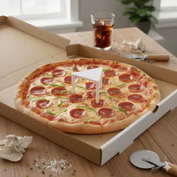 kitchencarton Premium Pizza Saver Stand / Pizza Stool Anti-Smudge Pizza Protector Premium white polished surface, hygienic, food-safe, and easy to clean Trivet image 5