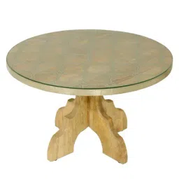 ellementry Beige Mango Wood Centrum Coffee Table image 3