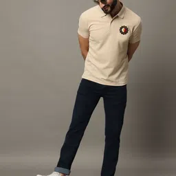 SZN Graphic Printed Polo Collar T-Shirt image 4