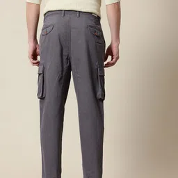 Mr Bowerbird Men Smart Tapered Fit Cargos Trousers image 2