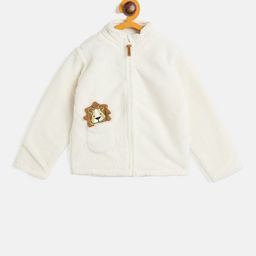 JWAAQ Unisex Kids Embroidered Long Sleeves Regular Cotton Cardigan Sweaters-picture-11