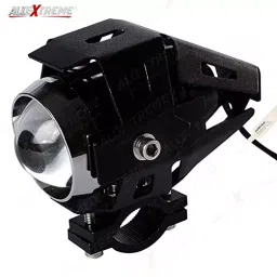 AllExtreme EXU5BW1 U5 CREE LED Fog Light Work Lamp with Hi/Low, Flashing Beam for Cars and Motorcycles (10W, White Light, 1 PC) image 2