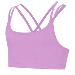 Charm n Cherish Girls Pack of 2 Full Coverage Seamless Workout Bra image 5